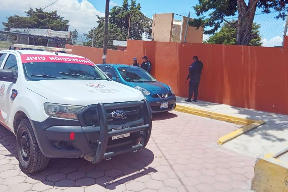 Recibe menor de edad  atención de Protección Civil de Huamantla ante caída